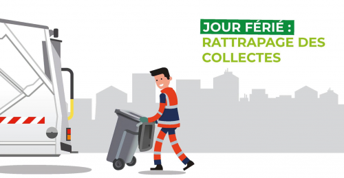 Déchets – Collecte avancée en raison du 14 juillet férié