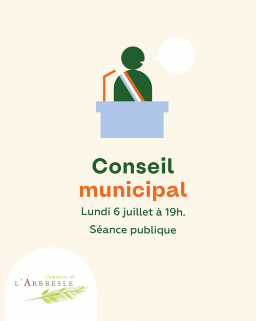 Séance du Conseil municipal