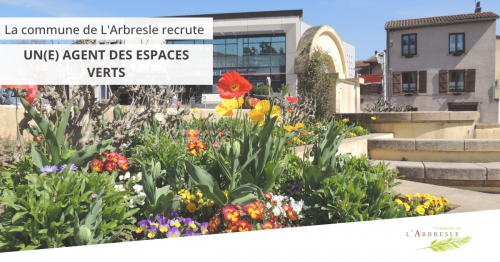 La mairie recrute : un(e) agent des espaces verts