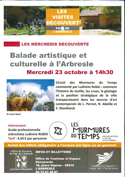 BALADE ARTISTIQUE ET CULTURELLE