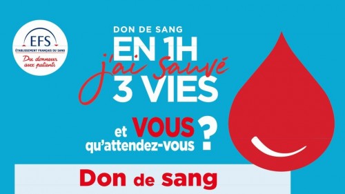 Don du sang - mercredi 2 avril