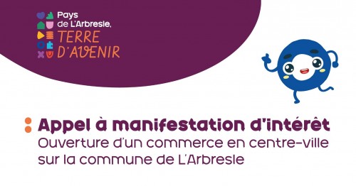 Appel à manifestation d’intérêt : Ouverture d’un commerce en centre-ville
