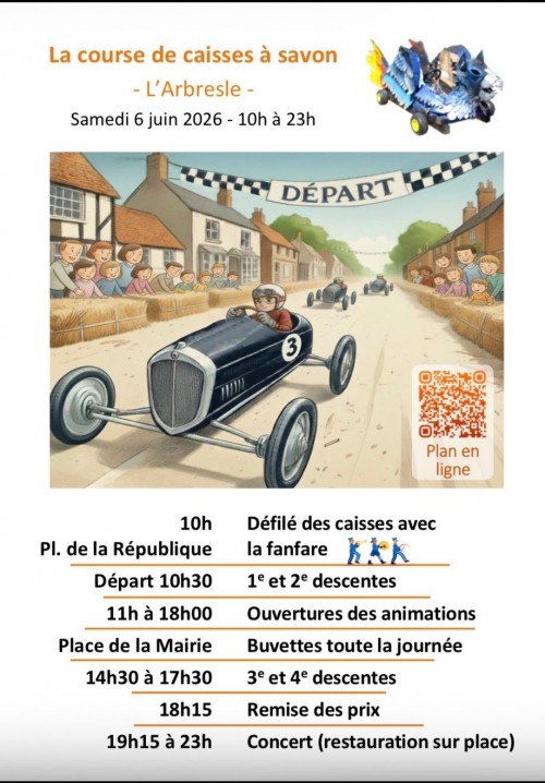 Course de caisses à savon à L'Arbresle