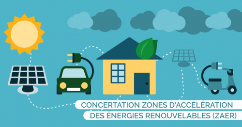 Concertation Zones d’accélération des énergies renouvelables (ZAER)