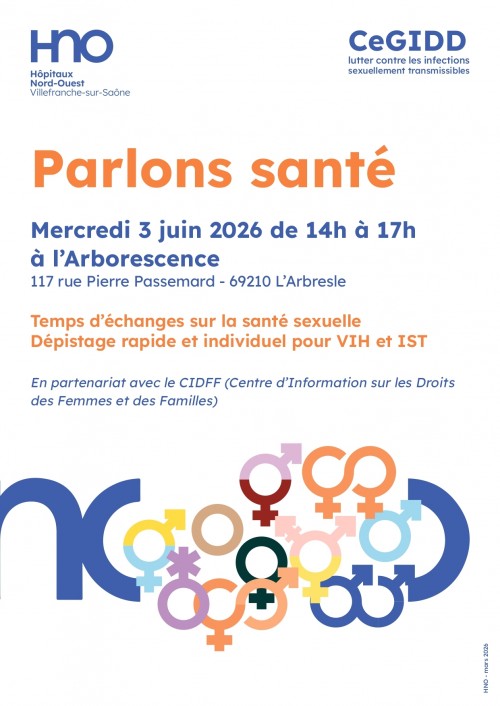 Parlons santé avec le CeGIDD