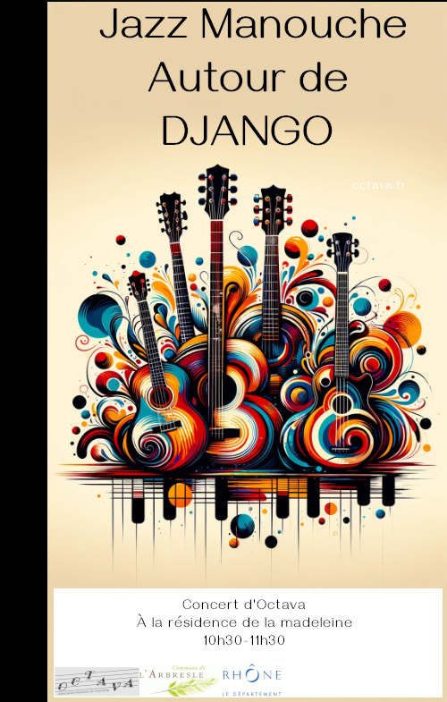 Concert Jazz Manouche - Octava - La Maleine