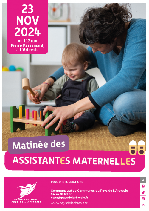 Matinée des assistantes maternelles