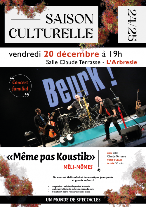 Concert familial : Même pas Koustik !