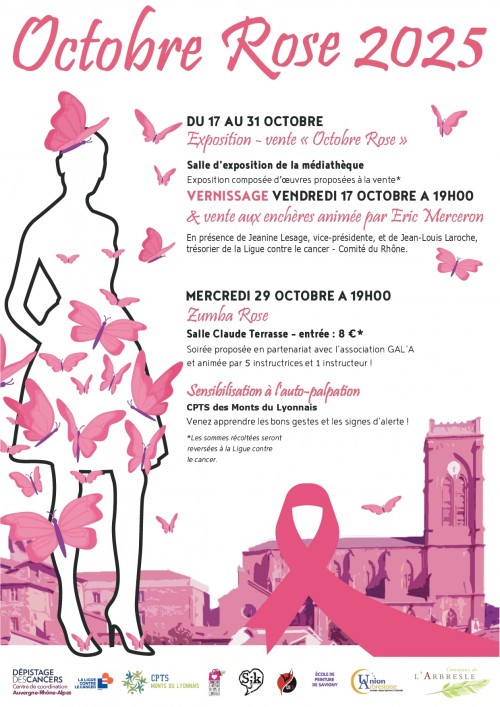 OCTOBRE ROSE A L'ARBRESLE - EDITION 2025