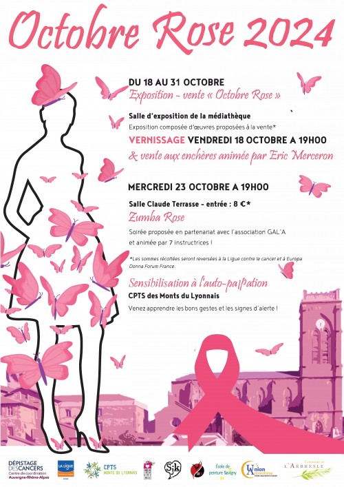 OCTOBRE ROSE A L'ARBRESLE - EDITION 2024