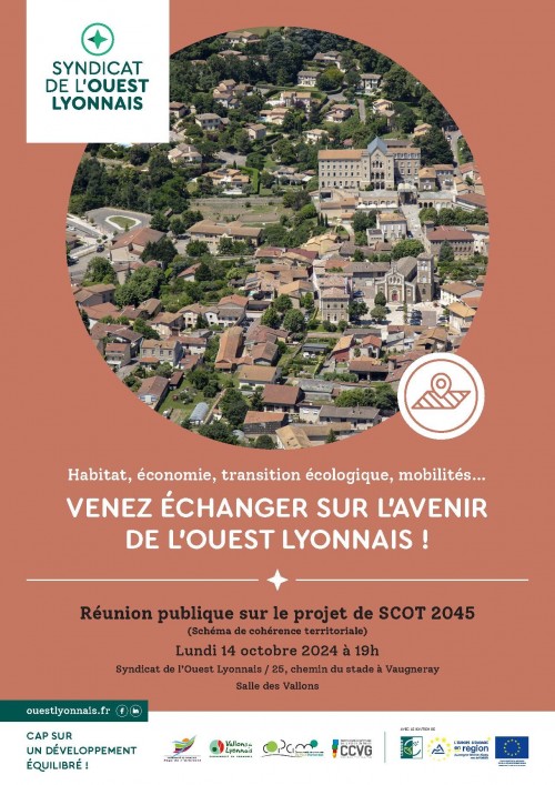Urbanisme : réunion publique projet SCOT 2045