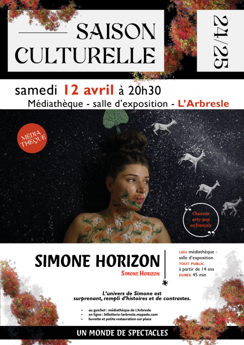 SPECTACLE : "SIMONE HORIZON"
