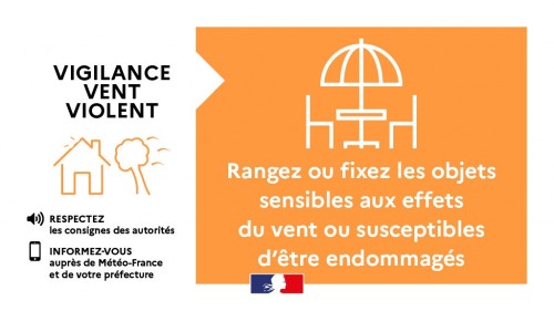 ALERTE ORANGE VENTS VIOLENTS