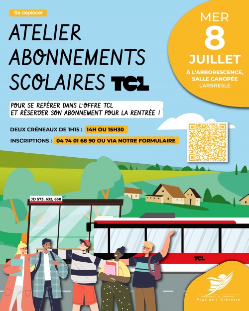 Mobilité : atelier abonnement scolaire