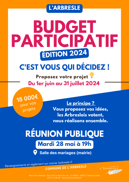 15 000 euros pour vos projets !