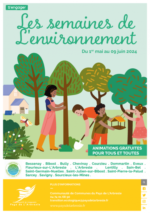 Semaines de l'Environnement 2024 : Le Programme !