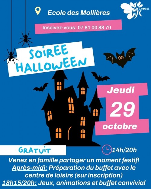 Soirée Halloween de la MJC centre social