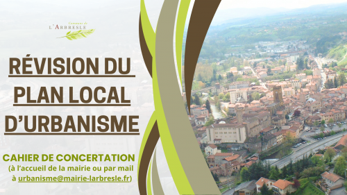 Révision du Plan Local d’Urbanisme - Participez !