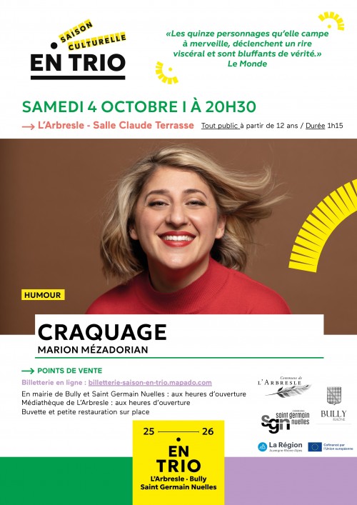 "CRAQUAGE", un spectacle de Marion Mézadorian