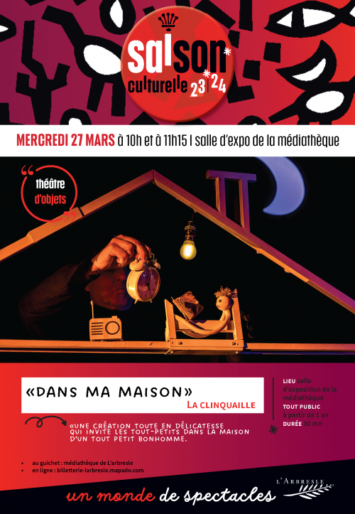 Spectacle : "Dans ma maison"