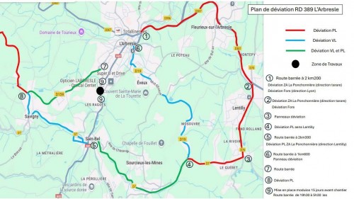 INFOS TRAVAUX ROND-POINT DE LA LIBERATION