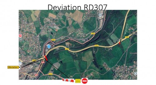 INFO TRAVAUX - FERMETURE RD307