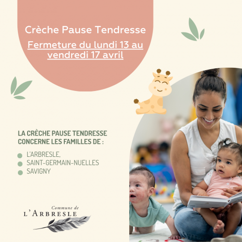 RENTRÉE DE SEPTEMBRE : INSCRIPTIONS À LA CRÈCHE OUVERTES !