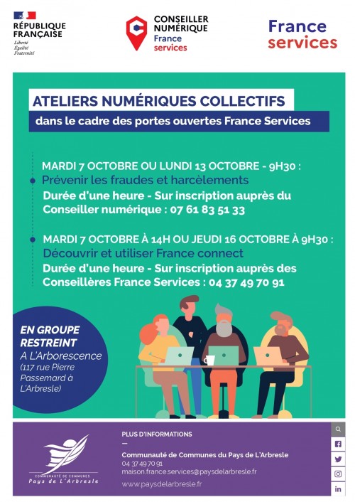Ateliers numériques de France services