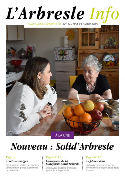 L'Arbresle Info de février/mars 2025