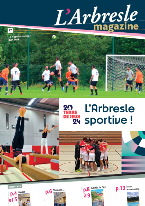 L'Arbresle Magazine de juin 2024 est paru !