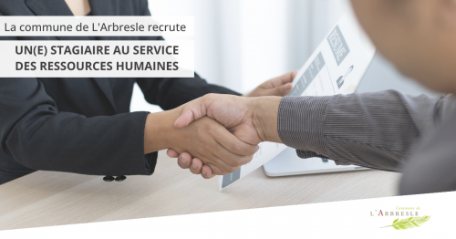 STAGE : LA MAIRIE RECRUTE