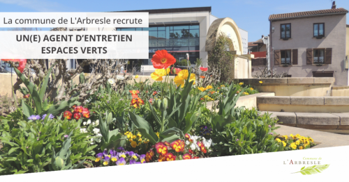 La mairie recrute : un(e) agent technique espaces verts