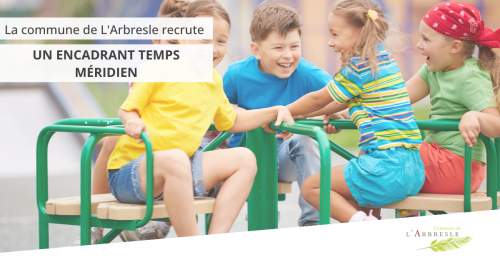 La mairie recrute : encadrant temps méridiens 