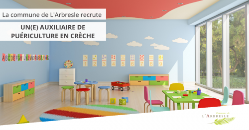 La commune recrute un(e) auxiliaire de puériculture