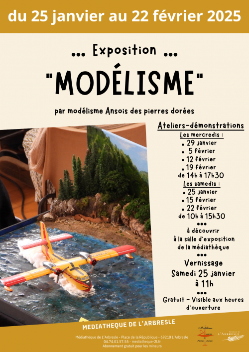 EXPOSITION MODÉLISME : UN MONDE DE MINIATURES