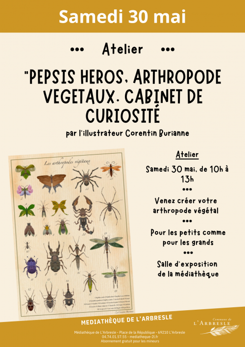 Atelier créatif à la médiathèque