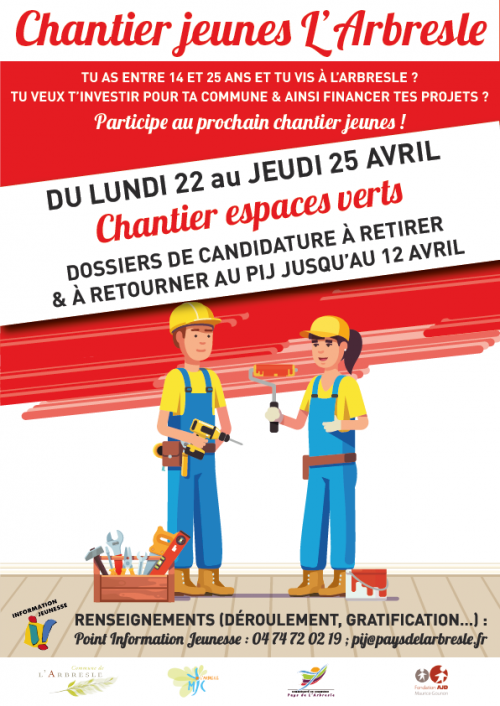 Chantier jeunes - avril 2024