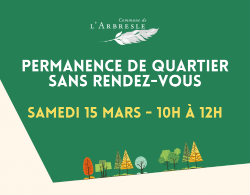 Permanences référents de quartier