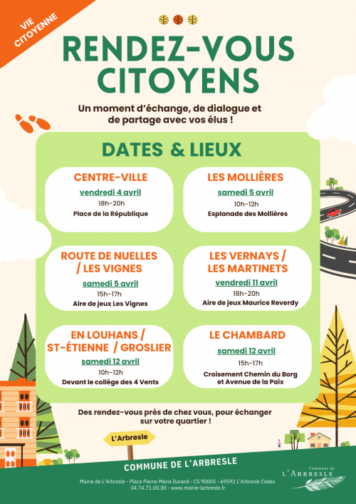 RENCONTRES CITOYENNES 2025