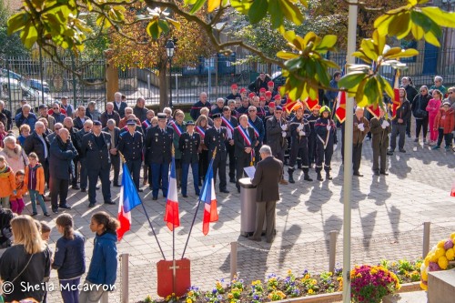 Commémoration de l'armistice du 11 novembre 1918
