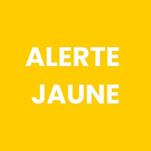 ALERTE JAUNE NEIGE VERGLAS