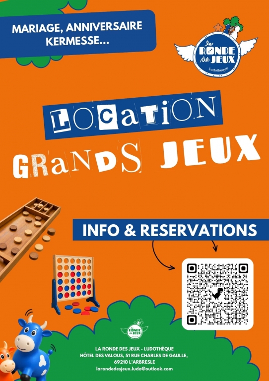 Image de l'association : LUDOTHEQUE   "LA RONDE DES JEUX"